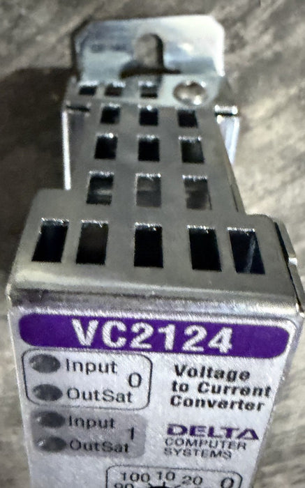 DELTA COMPUTER VC2124 / VC2124 NNB VOLTAGE TO CURRENT CONVERTER TRANSDUCER