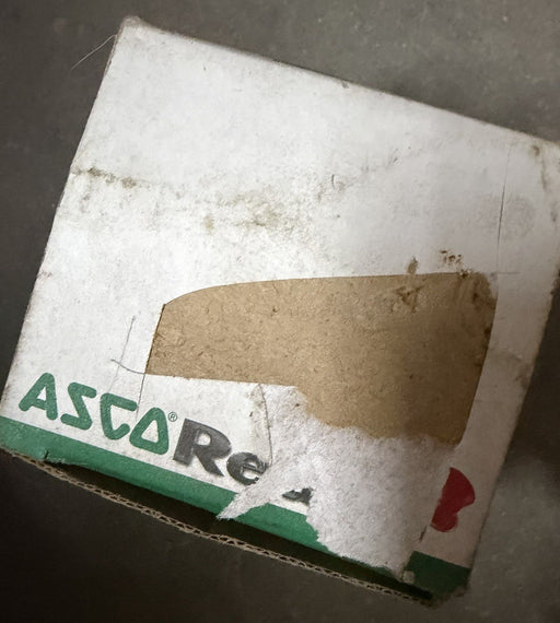 ASCO EF8321G002 NEW IN BOX 120VAC SOME DUST FROM STORAGE