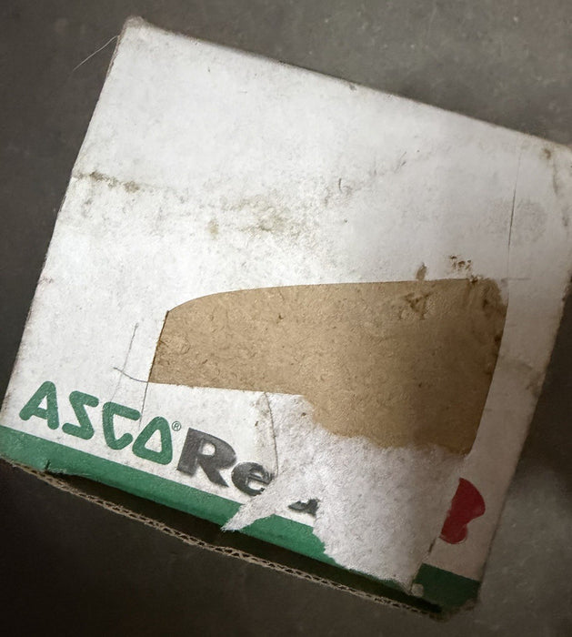 ASCO EF8321G002 NEW IN BOX 120VAC SOME DUST FROM STORAGE