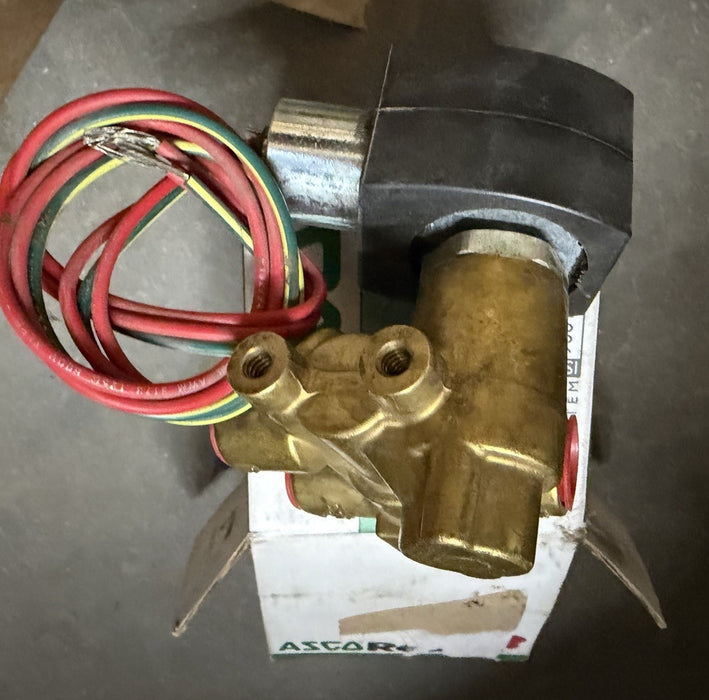 ASCO EF8321G002 NEW IN BOX 120VAC SOME DUST FROM STORAGE