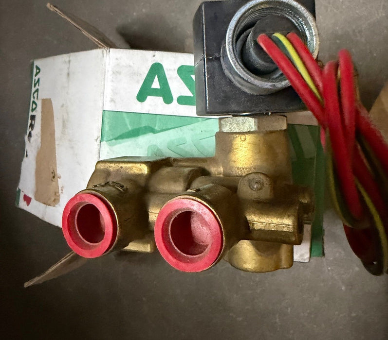 ASCO EF8321G002 NEW IN BOX 120VAC SOME DUST FROM STORAGE