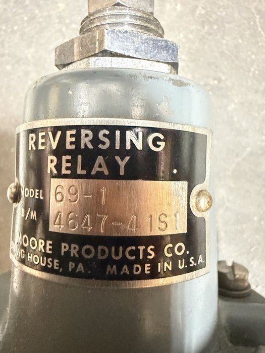 NEW MOORE 69-1 REVERSING RELAY  4647-41S1 SIEMENS