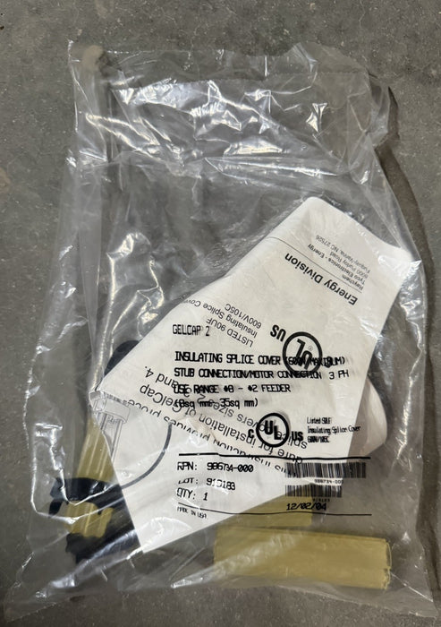 Raychem GELCAP-2 Insulating Splice Cover for 600V Cable sealed GEL CAP 2