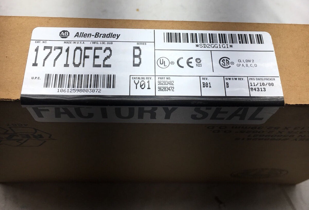 New 2000 Sealed 1771-OFE2 Allen Bradley Current 4-20ma Analog Output 4 POINT QTY