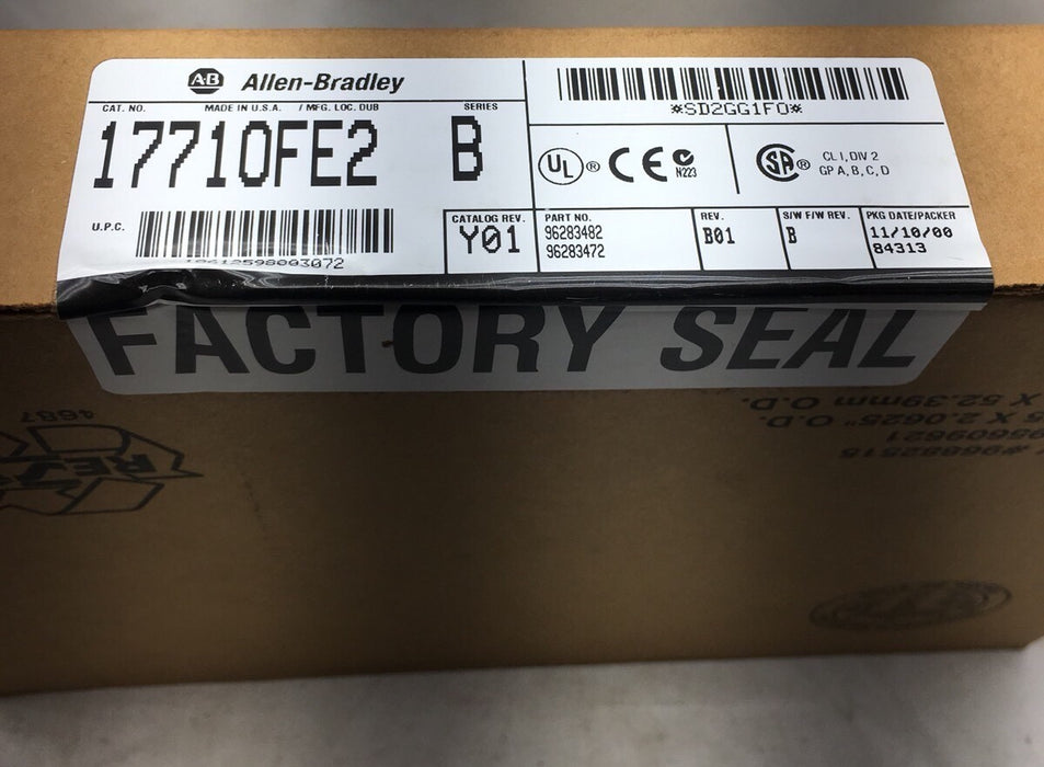 New 2000 Sealed 1771-OFE2 Allen Bradley Current 4-20ma Analog Output 4 POINT QTY