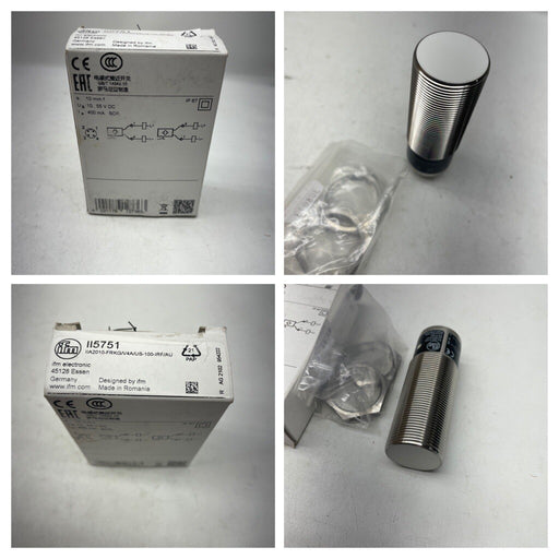 IFM EFECTOR100 II5751 PROXIMITY SWITCH IIA2010-FRKG/V4A/US-100-IRF