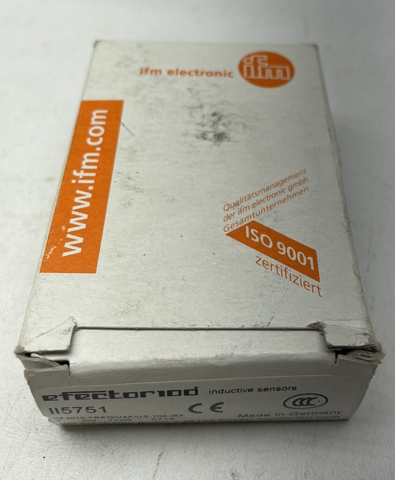 IFM EFECTOR100 II5751 PROXIMITY SWITCH IIA2010-FRKG/V4A/US-100-IRF