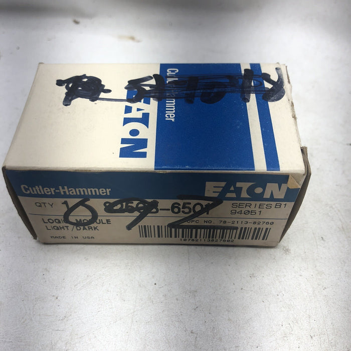 NEW EATON 8250B-6501 SERIES B1 ACCESSORY LOGIC MODULE OPCON LIGHT/DARK 8250B