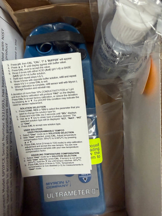 MYRON L CO 6PIIFCE-BD / 6PIIFCEBD BRAND NEW 6P ULTRAMETER II FCE bluDock ENABLED