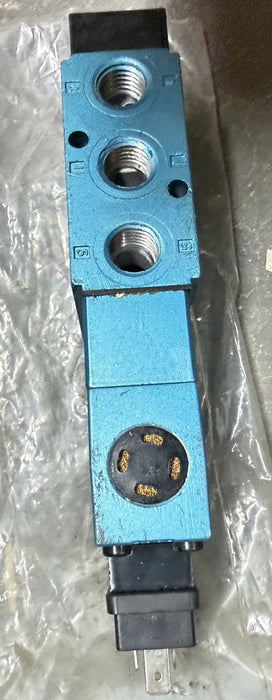 New MAC Valves 811C-PM-594JM-152 Solenoid Valve 110/120V Coil W/ MANUAL OPERATOR