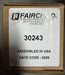 FAIRCHILD 30243 pneumatic air regulator 60 psi MIDGET PRECISION MODEL 30
