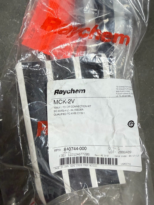 RAYCHEM 1000v 3 PHASE MOTOR CONNECTION KIT P/N MCK-2V #12-4AWG 840744-000