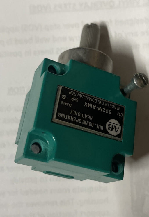 NEW ALLEN-BRADLEY 802M-AMX SER F LEVER TYPE LIMIT SWITCH OPERATOR HEAD NNB