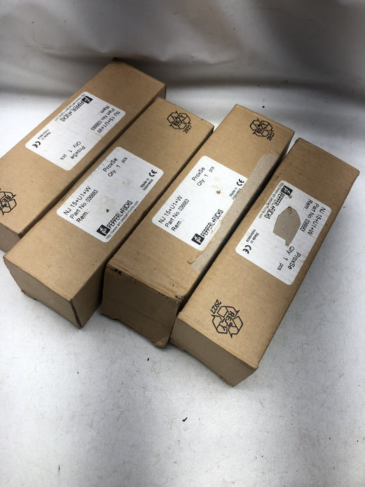 NEW PEPPERL+FUCHS NJ15+U1+W NJ15U1W PN 36683 PROXIMITY SWITCH NIB NJ15 NJ 15