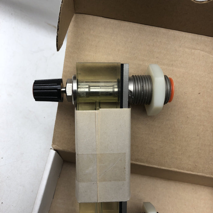 NEW ESKO ELF-TF7-H PURGE FLOW METER 10-100% 4 USGPH 1/4" NPT ADJUSTMENT KNOB