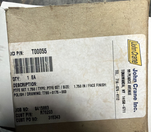 NEW JOHN CRANE PN-T00055 Or Goulds # R76293 LANTERN RING 1 Box Has Qty 2 Ptfe
