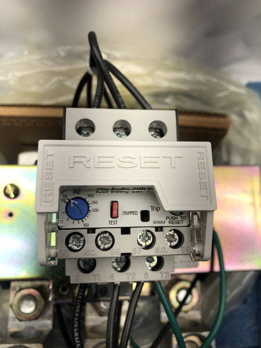 592-A2NF Allen Bradley SMP Manual Reset Motor Overload 96-300 Amp Nema Size 5