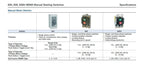 NEW  609-ACW SEALED ALLEN-BRADLEY 3 PHASE AC MANUAL STARTER SIZE 0 NEMA 609ACW