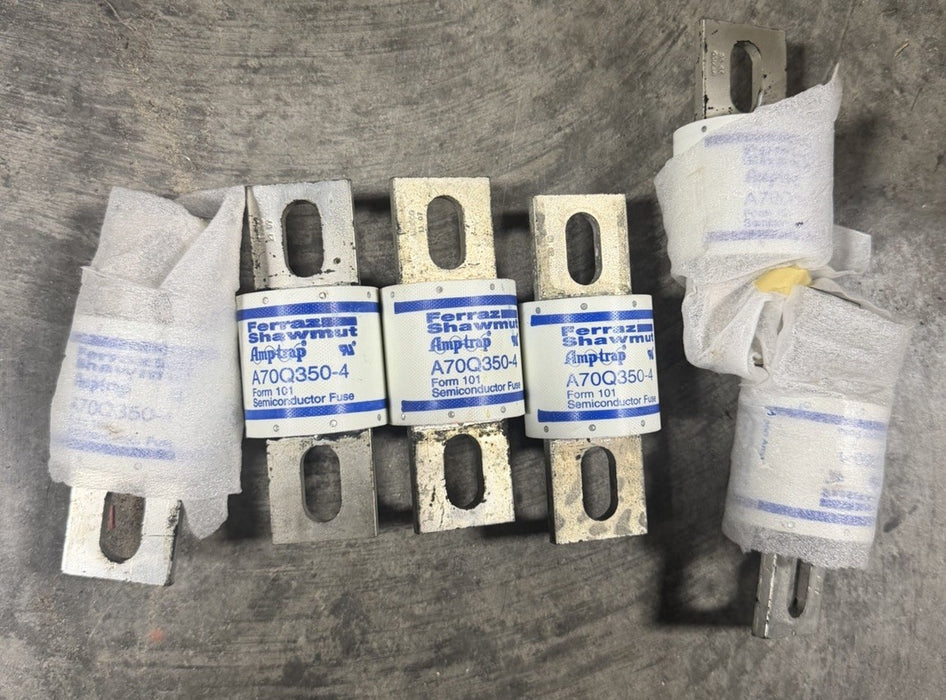 Qty 1 Allen Bradley 1336-F1-SP8A A70Q350-4 Fuse Bus Amptrap Ferraz Shawmut NEW
