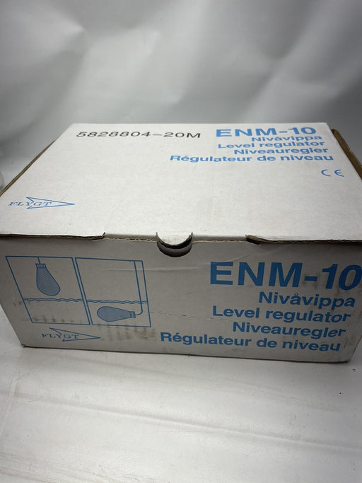 ENM-10 65FT 20 METER FLOAT SWITCH BULB TYPE LEVEL 5828804 BLUE BALL NEW FLYGT
