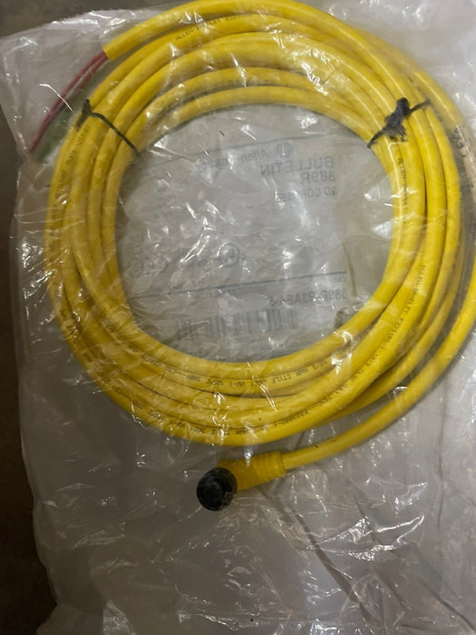 889R-R3AEA-5 NEW SEALED ALLEN BRADLEY 3 PIN AC MICRO  CORDSET 5 METERS QD  90