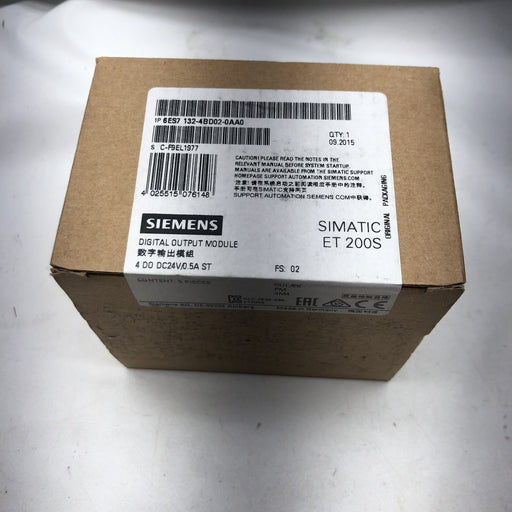 NEW SEALED 2015 6ES7 132-4BD02-0AA0 SIEMENS SIMATIC ET 200S DIGITAL INPUT MODULE