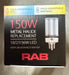 RAB CORN COBB LED BALLAST BYPASS LAMP 18/27/36W RPL  150W HALIDE SODIUM 100-277V