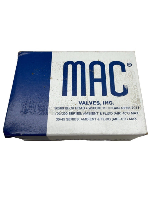 180003-112-0001 SOLENOID VALVEMAC VALVES