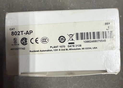 802T-AP  Allen-Bradley BULLETIN 802T Limit Switch