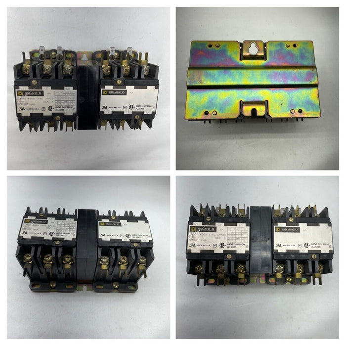 SQUARE D 10HP 120V COILS REVERSING CONTACTOR 8965  DPR23 8965DPR23 CRANE HOIST