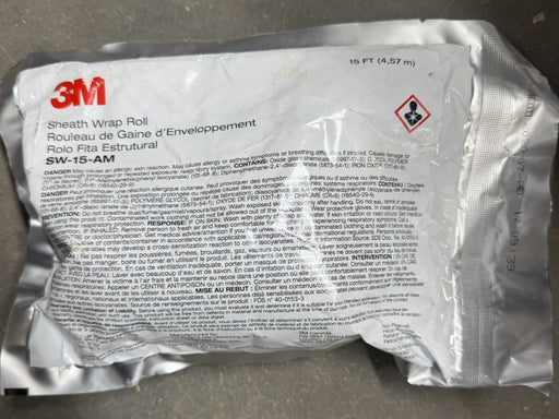 3M ARMORCAST SHEATH WRAPROLL SW-15-AM OR 4560-15 STRUCTUAL SHEATH REPAIR 15FT