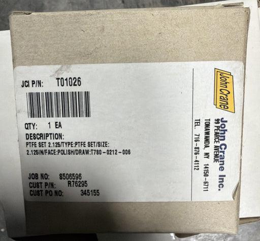 NEW JOHN CRANE PN-T01026 Or Goukds # R76295 LANTERN RING 1 Box Has Qty 2 Ptfe