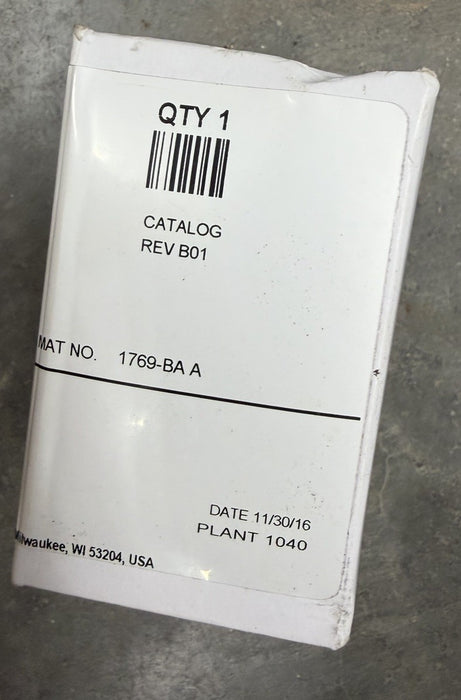 Allen Bradley 1769-BA dated 2016