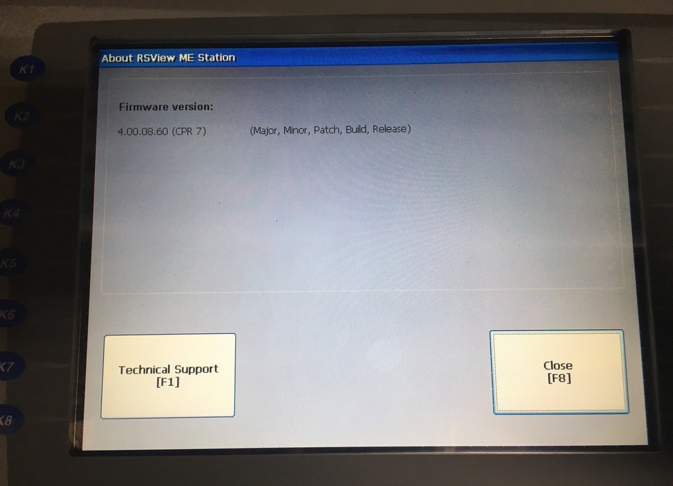 2711P-B10C15A1 Allen-Bradley Panelview Plus 1000 10.4 Key Touch Controlnet 2711P