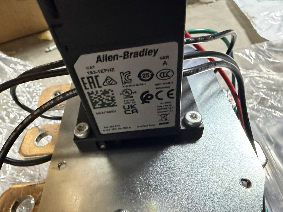 Allen Bradley 592-1EFHE  E1 PLUS Overload Relay 30-150 Amp range NNB PN-621515