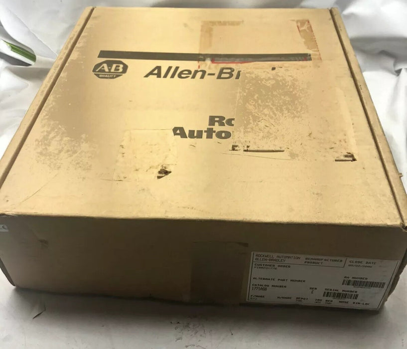REMAN 1771-ASB ALLEN-BRADLEY REMOTE I/O ADAPTER MODULE RIO 1771ASB 1771-ASB/E