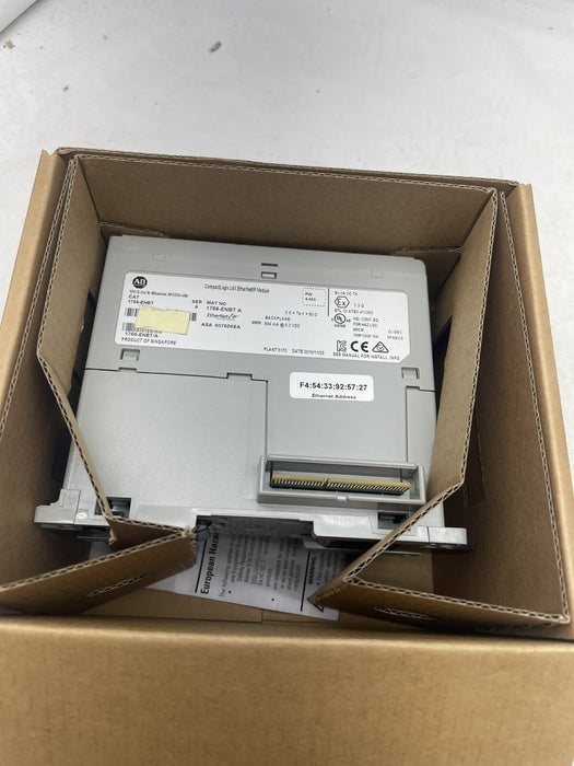 2015 New 1786-ENBT Allen Bradley COMPACTLogix L4X EtherNet/IP  Module NIB