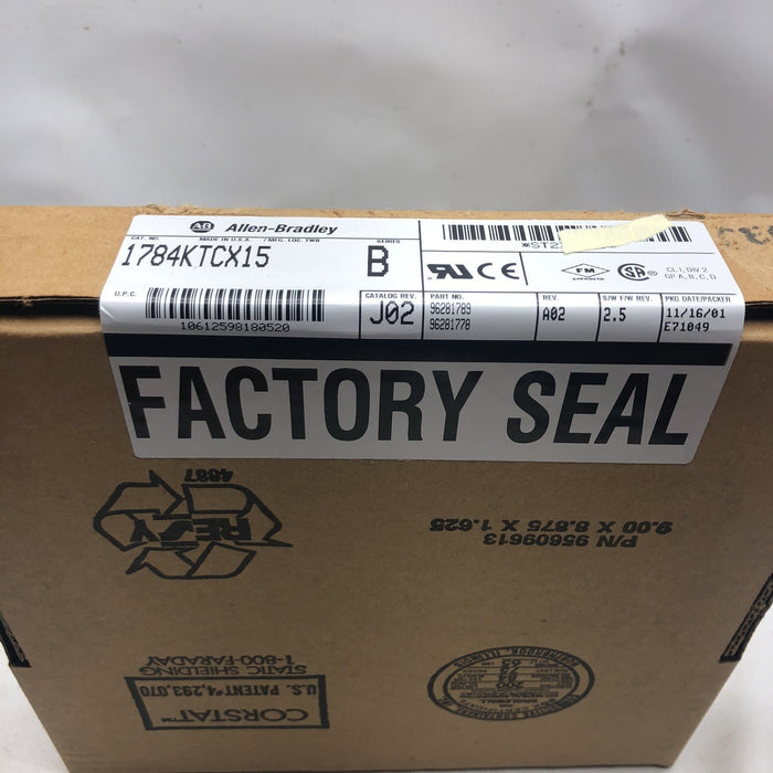 1784KTCX15 B NEW SEALED Allen Bradley  1784-KTCX15 /B CONTROLNET COMM CARD