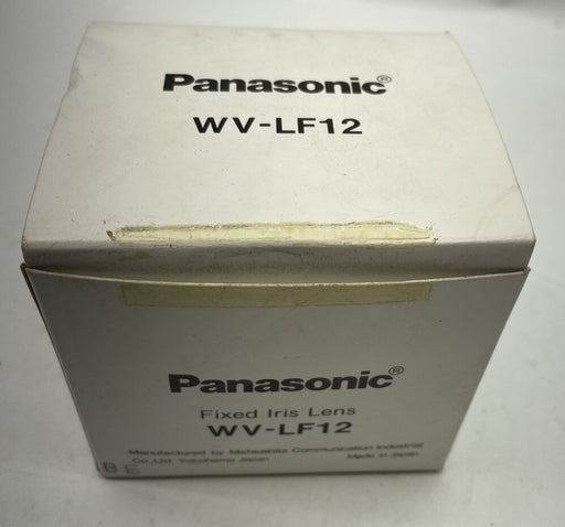 NEW PANASONIC WV-LF12 FIXED IRIS LENS NIB
