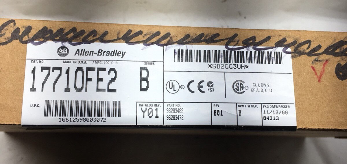 New 1771-OFE2 Allen Bradley Current 4-20ma Analog Output Module 4 Channel NIB
