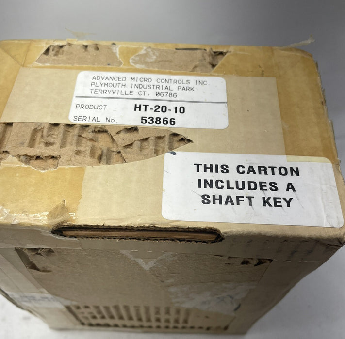 NEW ADVANCED MICRO CONTROLS AMCI HT-20-10 RESOLVER TRANSDUCER ENCODER ROTARY