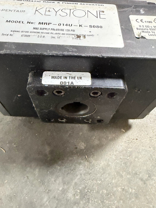 New Tyco Keystone MRP-014U-K-S080 Pneumatic Actuator KS-0F20H100-00-0R1 K-SWITCH
