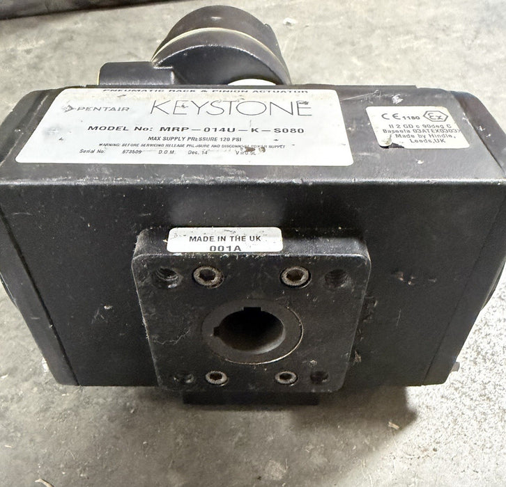 New Tyco Keystone MRP-014U-K-S080 Pneumatic Actuator KS-0F20H100-00-0R1 K-SWITCH
