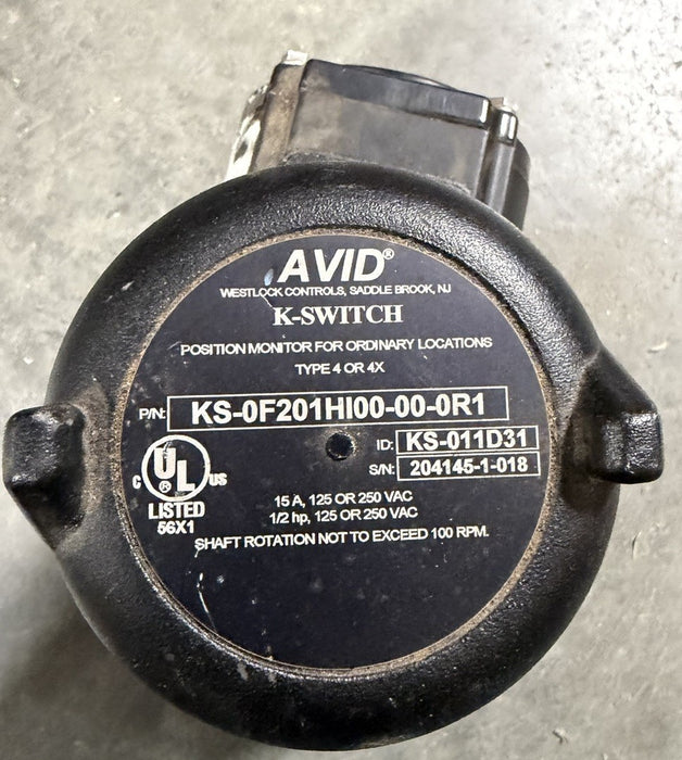 New Tyco Keystone MRP-014U-K-S080 Pneumatic Actuator KS-0F20H100-00-0R1 K-SWITCH