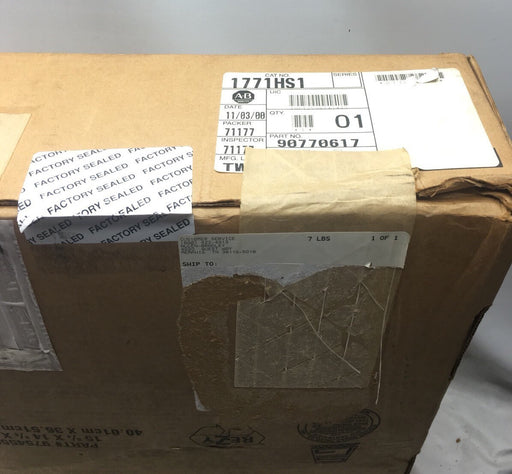 ALLEN BRADLEY READ NEW SEALED 1771-HS1 SERVO CONTROLLER