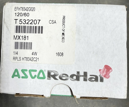ASCO EFHT8342G020 BRAND NEW 1/4