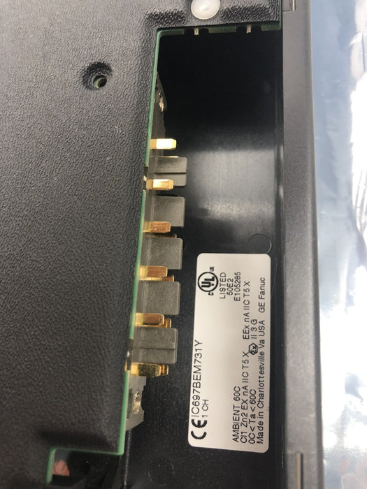 GE FANUC / HONEYWELL CPU IC697BEM731 BEM 731 GENIUS BUS CONTROLLER 1 CHANNEL