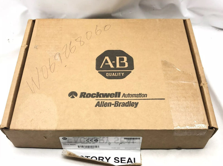 1771-NOC NEW 2016 ALLEN BRADLEY 1771NOC HIGH RESOLUTION ANALOG OUTPUT PLC-5 NIB