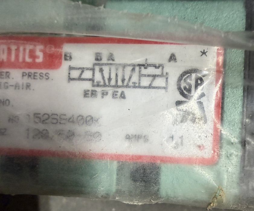 ASCO 152SS400K SOLENOID NEW SEALED NUMATICS 120V