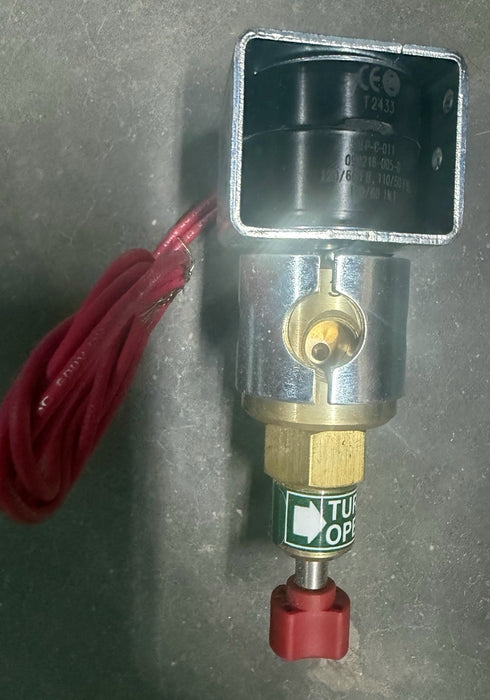 NEW ASCO REDHAT 120V 2 WAY 1/8" SOLENOID VALVE P8320B001MS T 41305 MX 109 NNB